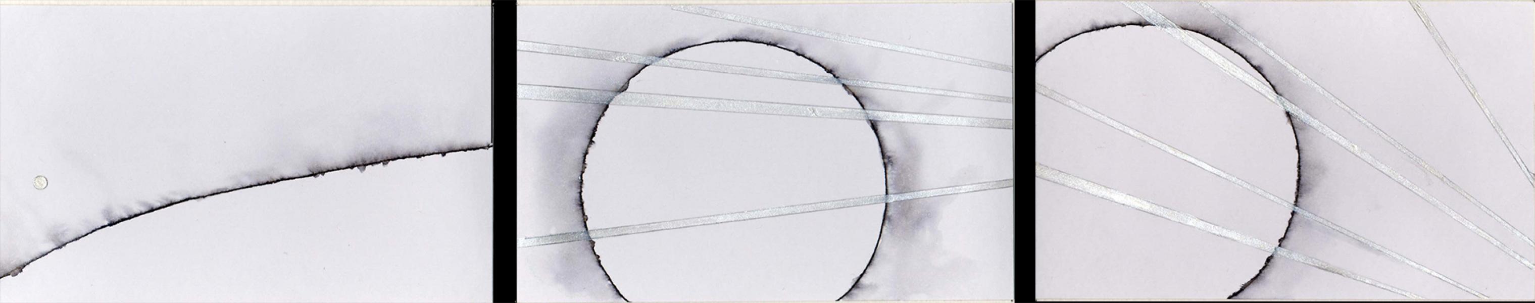Emanations. 2010. Ink and arcylic on paper. cm. 6,5X32,5  Copyright © A. Cocchi 2010