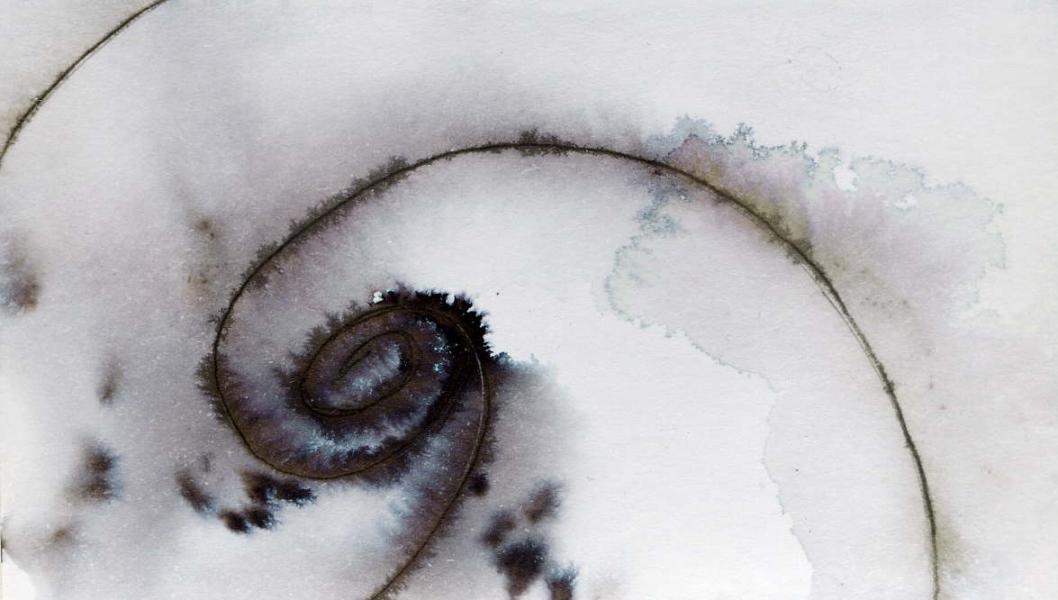 Galaxy III. 2010. Ink and acrylic on paper. cm.5,8X10,3   Copyright © A. Cocchi 2010