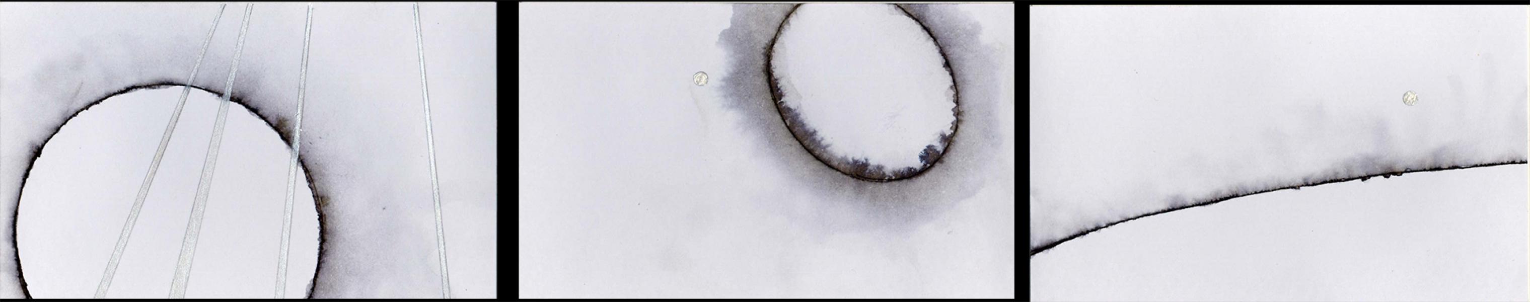 Satellite. 2010. Ink and arcylic on paper. cm. 6,5X32,5  Copyright © A. Cocchi 2010